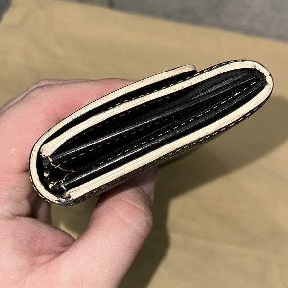 Louis Vuitton noir Suhali leather le favori wallet organizer - Picture 5 of 12